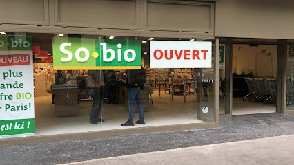 So Bio, Magasin Bio à Paris 06