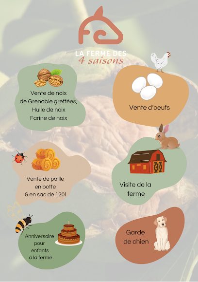 La Ferme Des 4 Saisons, Magasin Bio à Barraux